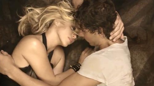 Rafa Nadal con Shakira en el videoclip de la canción "Gitana" (2010): You Tube.