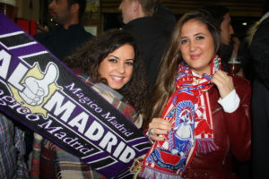 Jennifer (Real Madrid) y Carmen (Atlético de Madrid), amigas y rivales al mismo tiempo: CR.