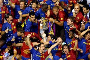 2009 fue un año glorioso para el Barça: EFE.