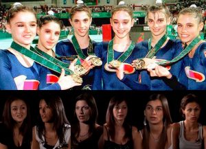 Las campeonas de Atlanta antes y después: Nuria Cabanillas-Documental "Las Niñas de Oro".