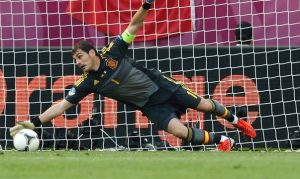 Iker Casillas con la selección española: Agencias.