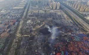 Vista aérea de Tianjin, al norte de China: EFE.