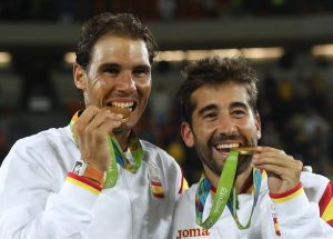 Rafa Nadal y Marc López, los últimos héroes del tenis olímpico español, oro en Río 2016: EFE.