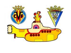 Villarreal, Cádiz y el submarino amarillo de Los Beatles.