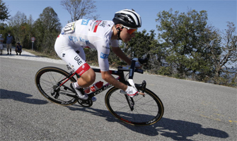 Tadej Pogacar en el Tour de Francia: EFE.