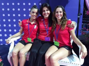Sara Llana, Ruth Fernández y Carolina Rodríguez: Sportleón.