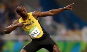 Usain Bolt: Getty Images.