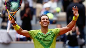 Rafa Nadal celebra una victoria en Roland Garros: Reuters.