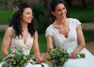 Ivana Andrés y Ana Moreno el día de su boda: Instagram.