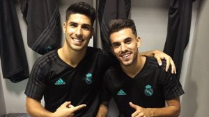 Marco Asensio y Dani Ceballos: Instagram.