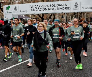 Pistoletazo de salida de las carreras de 5 y 10 km. de la Fundación Real Madrid: Instagram.