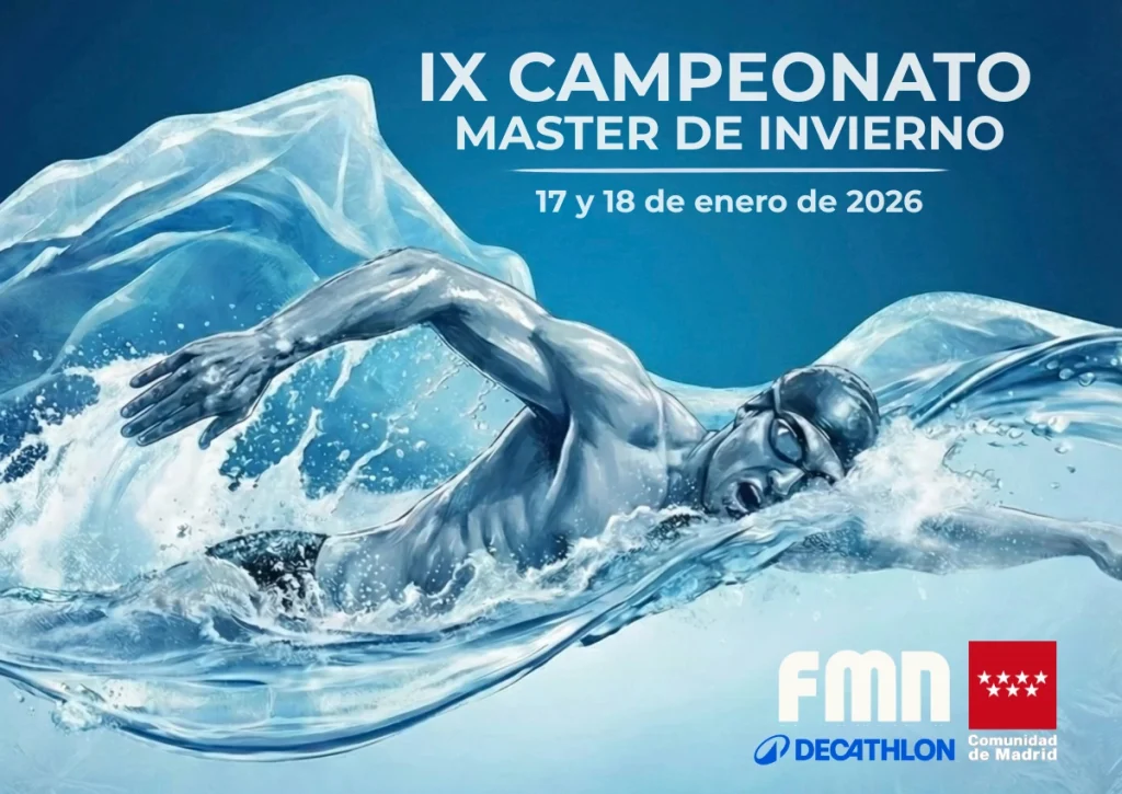 Cartel del IX Campeonato Máster de Invierno.