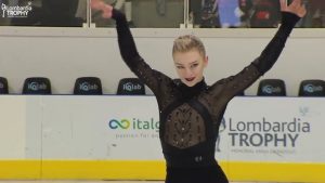 Amber Glenn: Lombardia Throfy.