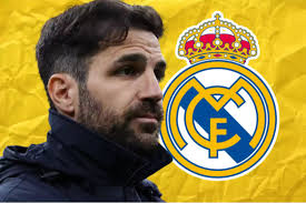 Montaje de Cesc Fàbregas con el escudo del Real Madrid: Madrid-Barcelona.com.