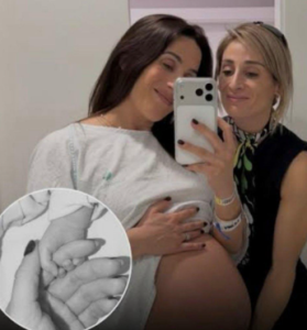 Esther y Estefanía anuncian el nacimiento de su bebé: Redes sociales.