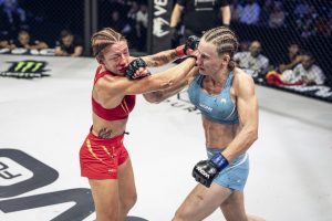 Combate entre Sara Viéitez y Hanna Palmqvist: Olivia Talent.