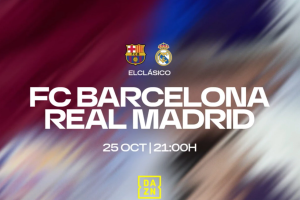El clásico Barcelona-Real Madrid ya está anunciado en DAZN.