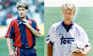 Michael Laudrup hizo historia tanto en el Barcelona como en el Real Madrid: Merca2.