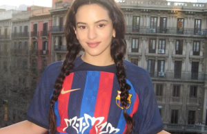 Rosalía ha llegado a colaborar con el Barça para presentar su disco "Motomami": Instagram.